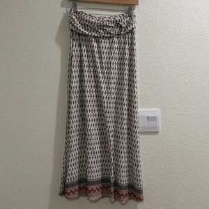 60. Robert Louis Western Maxi Skirt